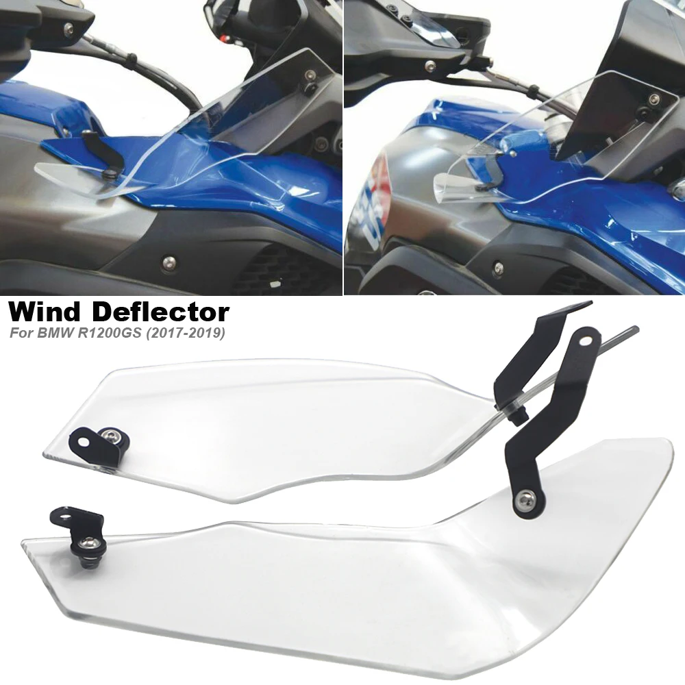 

Clear or Grey Windshield Windscreen Wind Deflector Screen For BMW R1200GS/ Rally 2018 or R1200GS / HP/ Rallye / Exclusive 2019