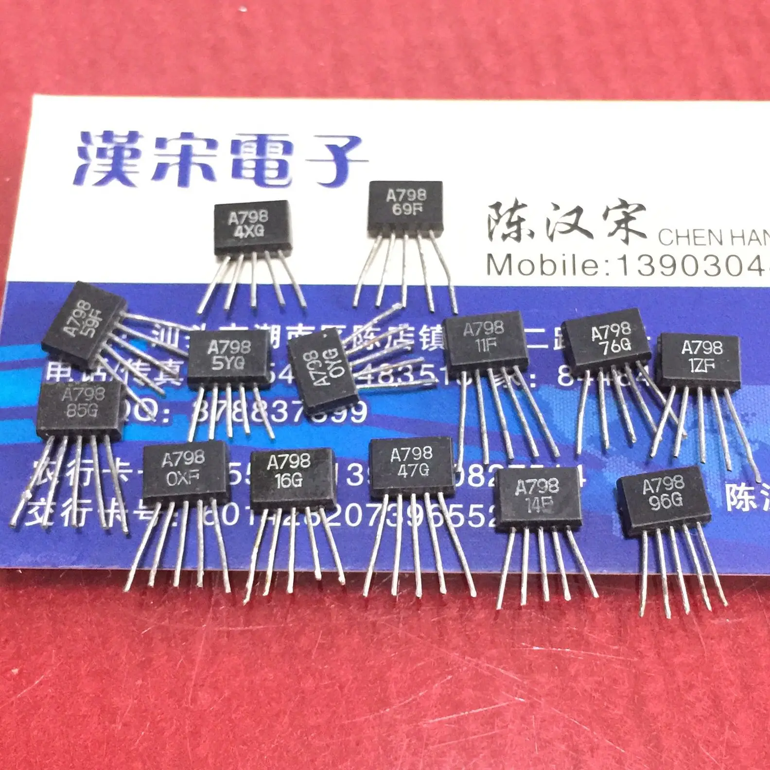 

Free shipping 2SA798 A798 2SC2291 C2291 10PCS