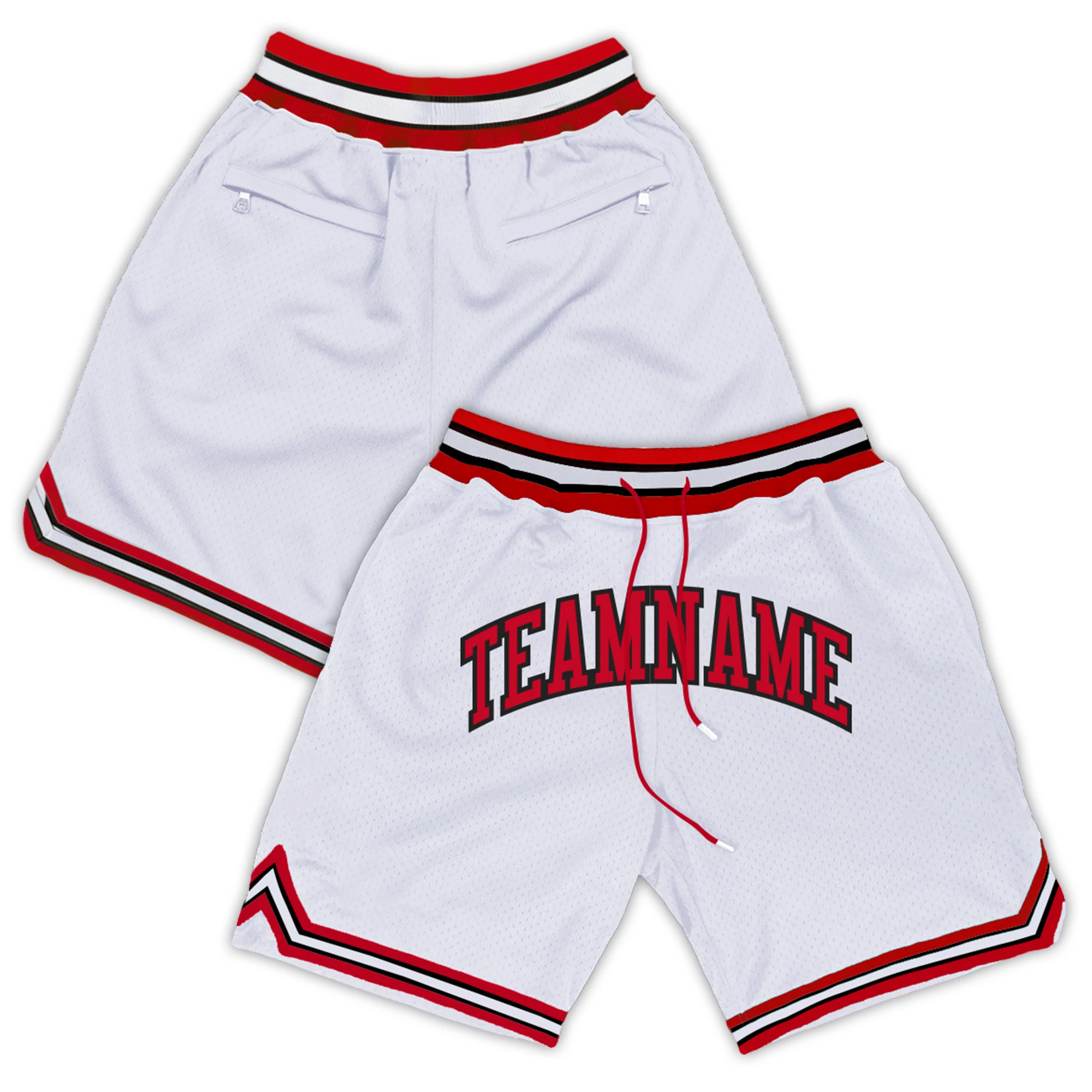 

Custom Men's Casual Basketball Shorts Stitched Hip-hop Quick Dry Clothing Beach Holiday Pants For Men