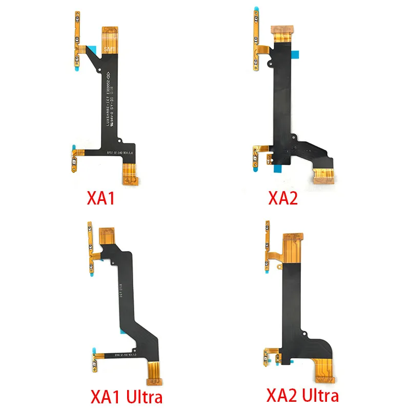 New Power On/Off Key & Volume Side Button Flex Cable For Sony Xperia XA XA1 Plus XA2 Ultra XZ1 Z5 Compact M5 Repair Parts