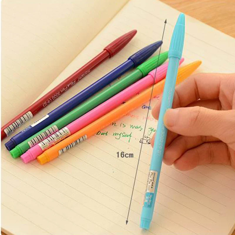 Fiber water pen color Korean stationery M 3000 Plus Pens drawing pen Art Markers