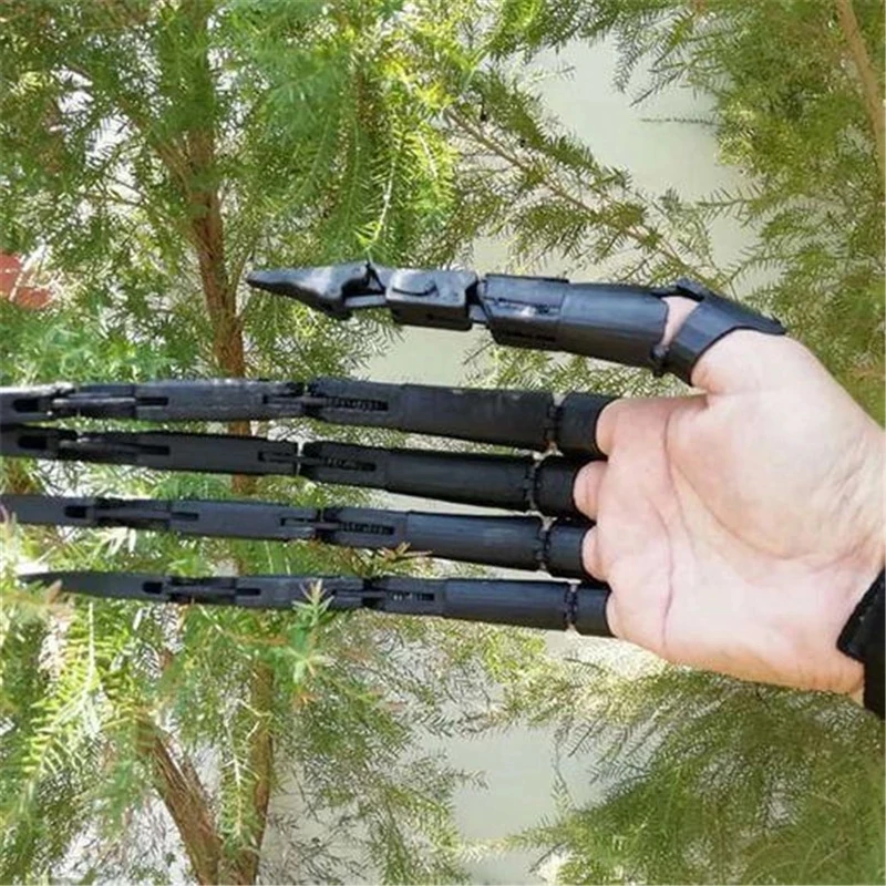 Halloween Articulated Fingers Gloves With Flexible Joint Party Cosplay Costume Props Home Decor Dropshipping Edward Scissorhands