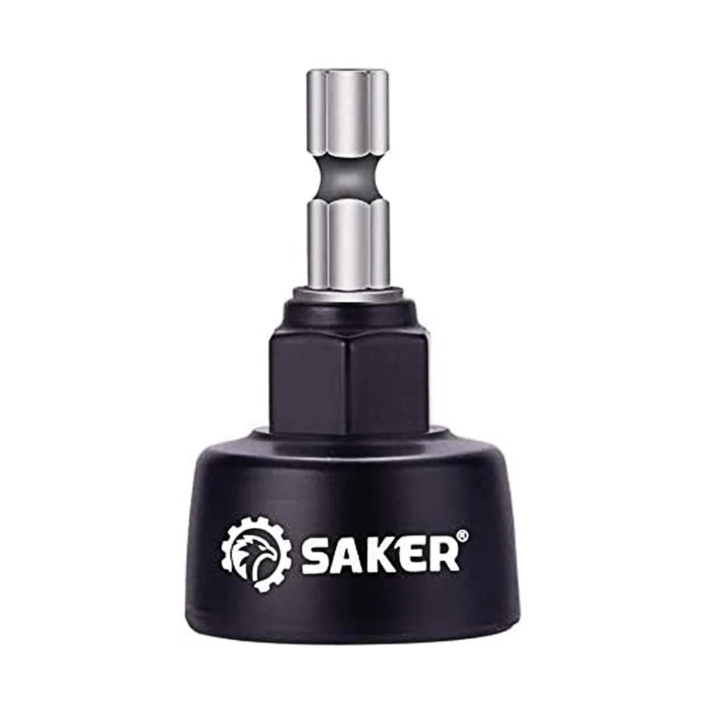 Saker Deburring Chamfering Tool Debur Drill Bit Remove Burr Steel Tools Quick Release Shank Fits 1/8\' (3mm) to 3/4\' (19mm)