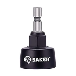 Saker Deburring Chamfering Tool Debur Drill Bit Remove Burr Steel Tools Quick Release Shank Fits 1/8' (3mm) to 3/4' (19mm)