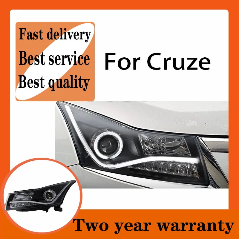 

Car Styling for Chevrolet Cruze Headlights 2009-2014 LED Headlight DRL Q5 Bi Xenon Lens High Low Beam Parking Head Lamp