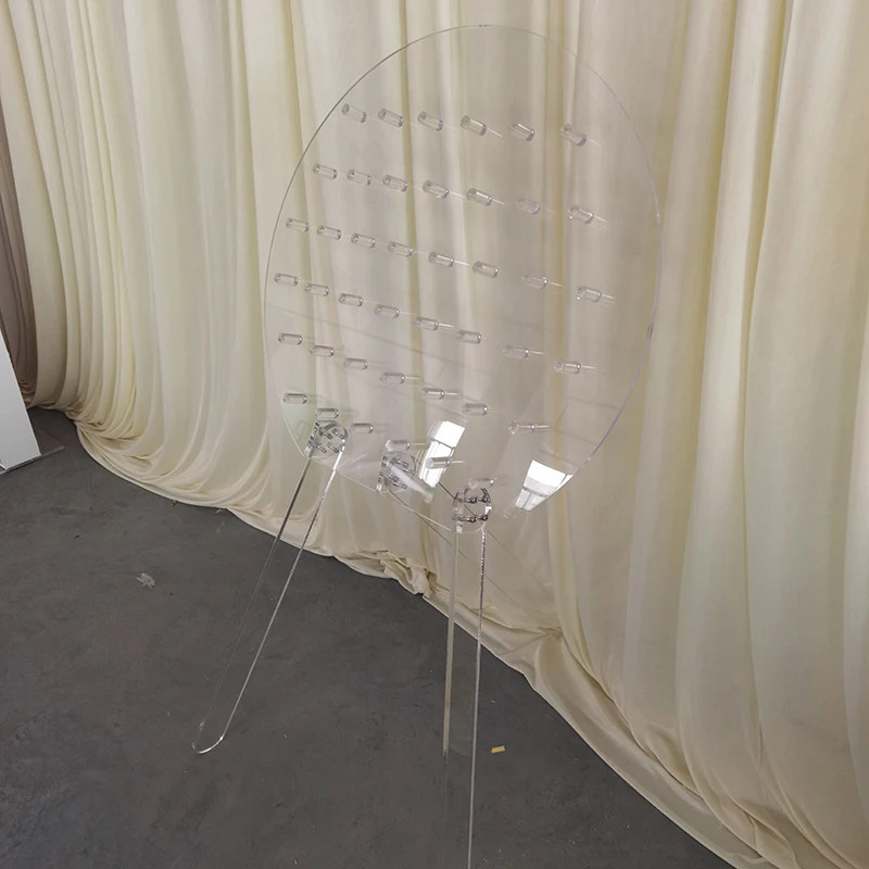 Picture 4: New Style Luxury Clear Acrylic Donut Wall Doughnut Display Holder Stand