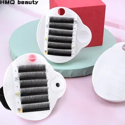 Paleta de pestañas postizas 3 en 1, soporte ajustable, herramientas de maquillaje