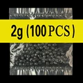 100 piezas de 2g