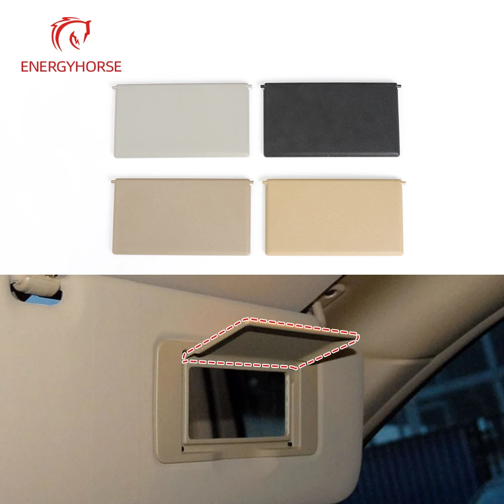 

For Mercedes Benz C-Class W203 SunShade Visor Makeup Cosmetic Mirror Cover 16481011109E86 Black Beige Grey