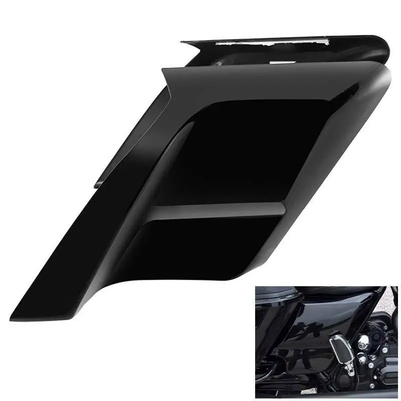 Motorcycle Extended Stretched Side Cover Panel For Harley Touring Road King Road Glide Electra Glide 2014-2020