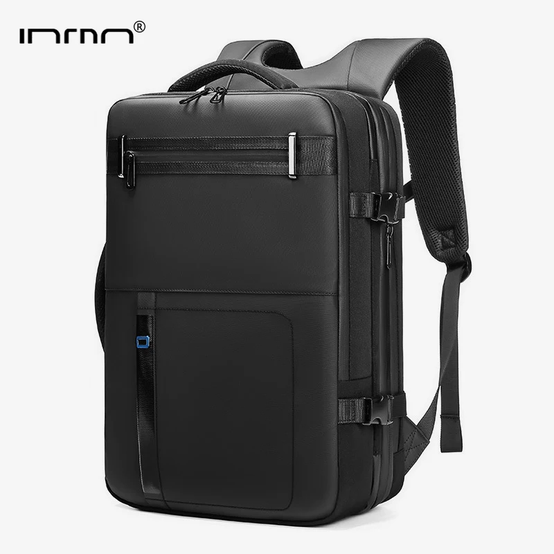 

INRNN Large Capacity Men Backpack 15.6 inch Laptop Backpacks Waterproof Oxford Travel Business Backpack Male Expandable Bagpack