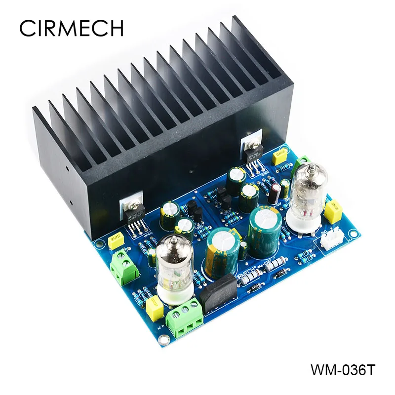 CIRMECH HIFI فراغ مُضخّم صوت مجلس صمام إلكتروني مكبر للصوت 6J1 + LM1875 مكبر للصوت ac18v لتقوم بها بنفسك عدة والمنتج النهائي