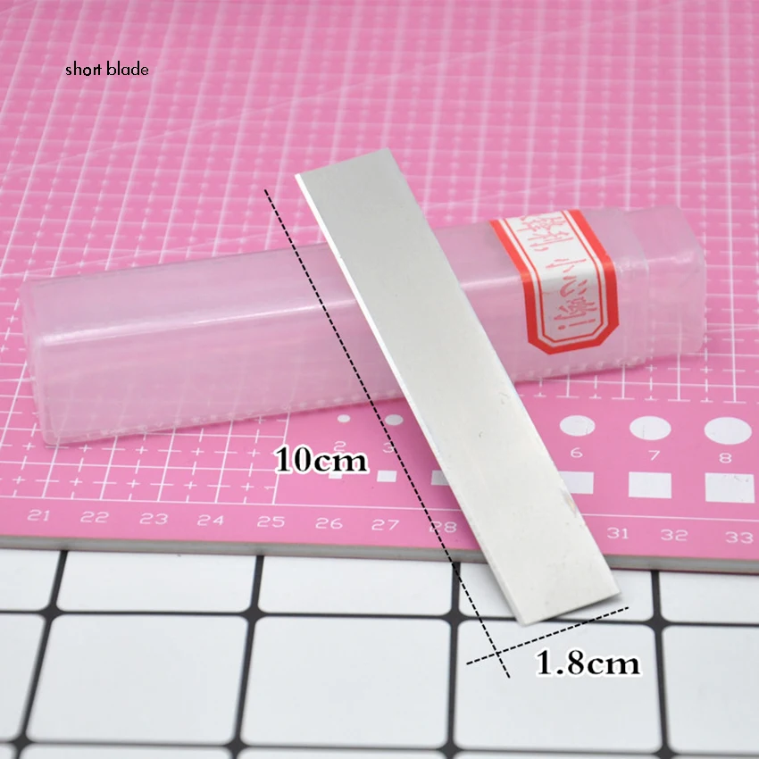 Flexible Polymer Clay Cutter Blade with Storage Box, Sharp Blade Cutter for DIY, Handmade Clay Pottery, 10cm, 20cm Long
