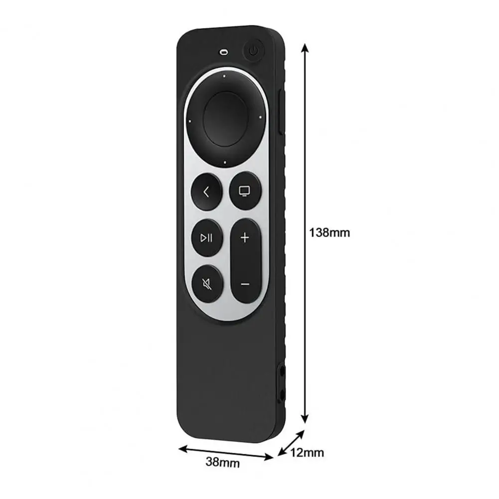 Home Remote Control Protective Case For Apple TV 4K 2021 Dustproof Protector Durable Silicone Dwaterproof Cover New