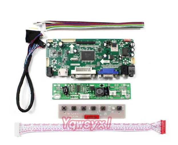 Imagem -03 - Yqwsyxl Kit para Lp154wp4-tla1 Hdmi Mais Dvi Vga Lcd Led Controlador de Tela Placa Motorista