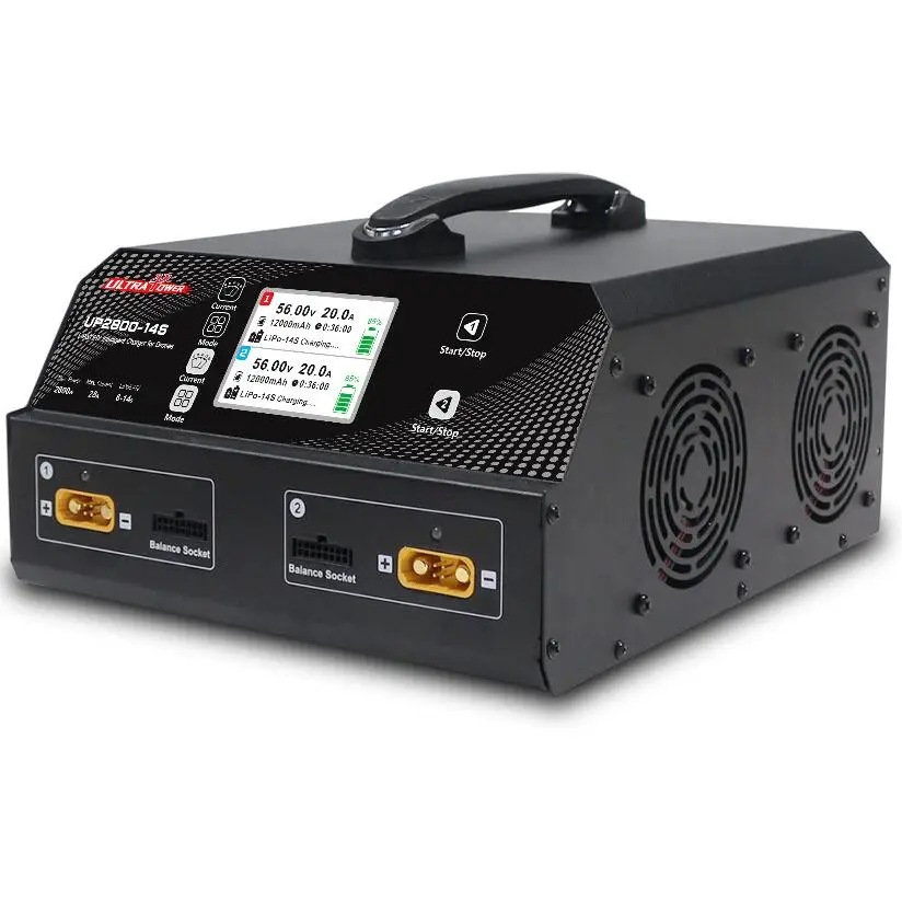 

New Arrival! Ultra Power 220V 2800W UP2800-14S 6-14S Lipo/LiHV Battery Balance Charger for RC Plant Protection Drone