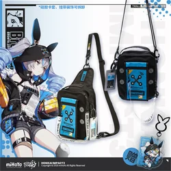 Anime Game Honkai Impact 3 COSPLAY Bronya HAXXOR BUNNY Theme Series Dual-Use Backpack Shoulder Bag Couple Gift