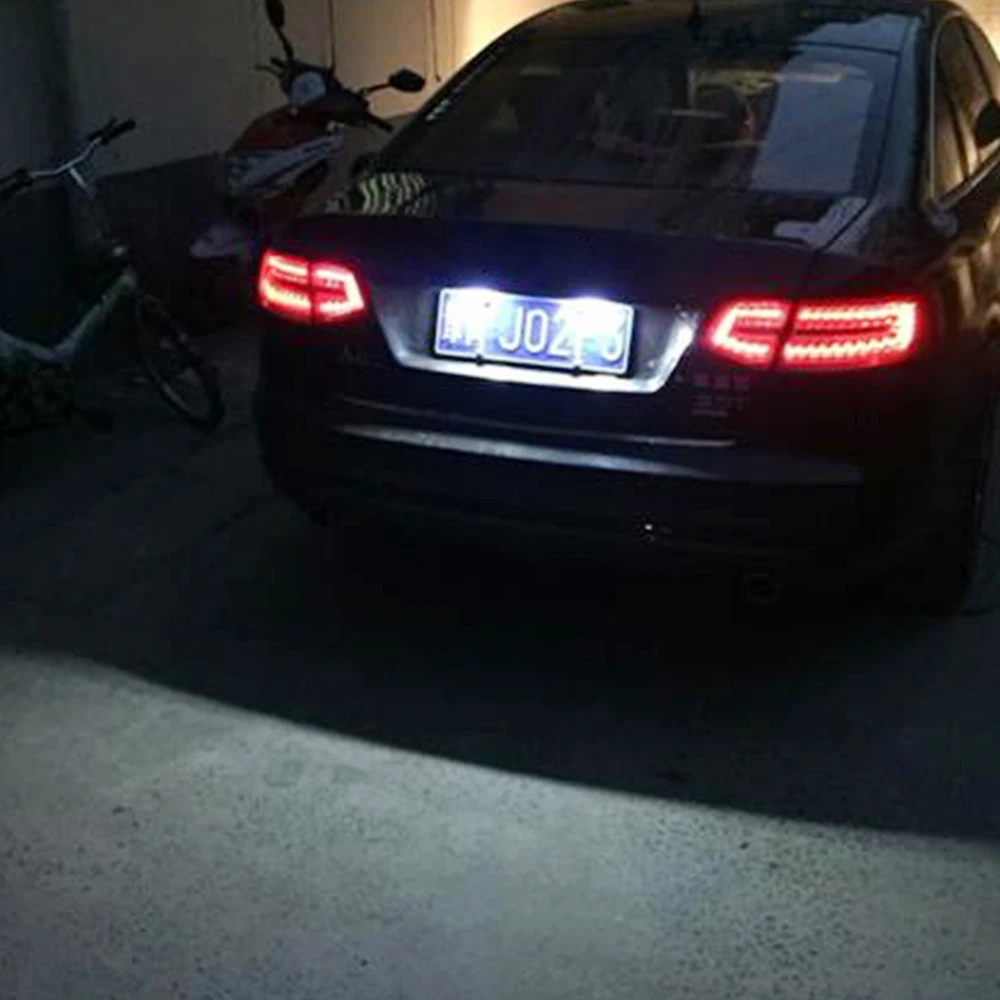 زينون أبيض OEM-Fit ضوء لوحة ترخيص مُضاء ل أكورا MDX RL TL TSX ILX لهوندا سيفيك أكورد أوديسي لوحة ترخيص ضوء