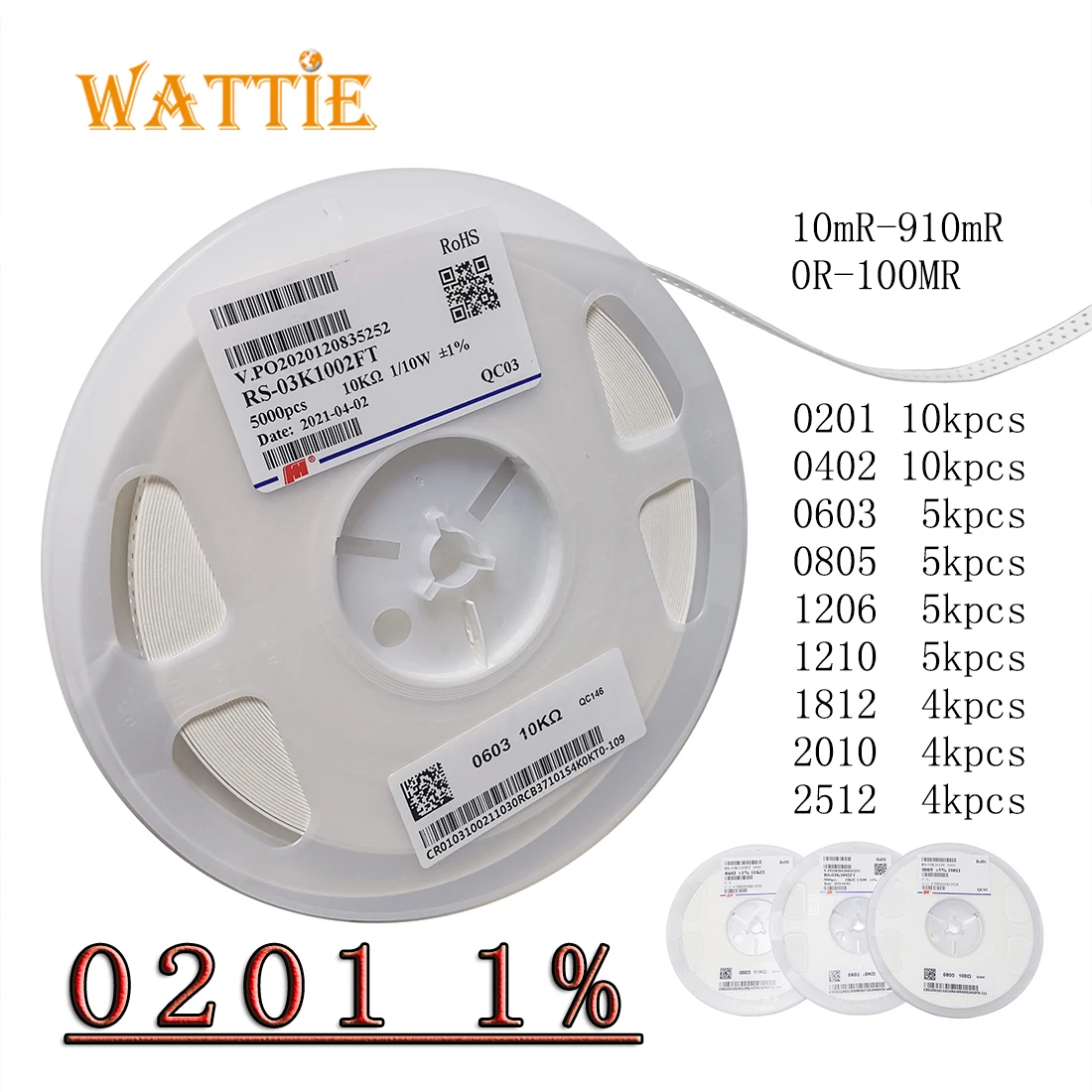 0201 1% smd widerstand 10000 stücke/echt 0R 1R 1,1 R 1,2 R 1,3 R 1,5 R 1,6 R 1,8 R 2R 2,2 R 2,4 R 2,7 R 3R 3,3 R 3,6 R 3,9 R 4,3 R 4,7 R 5,1 R 0603
