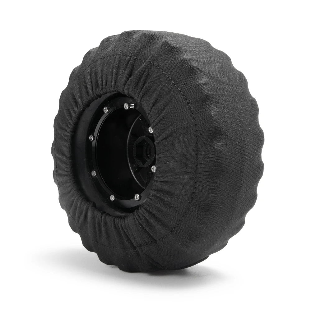 AXSPEED RC Car PU Leather Spare Tire Cover Wheel Tire Dust Cover Decoration for 1/10 Crawler TRX4 Axial SCX10 Wraith D90 Tamiya