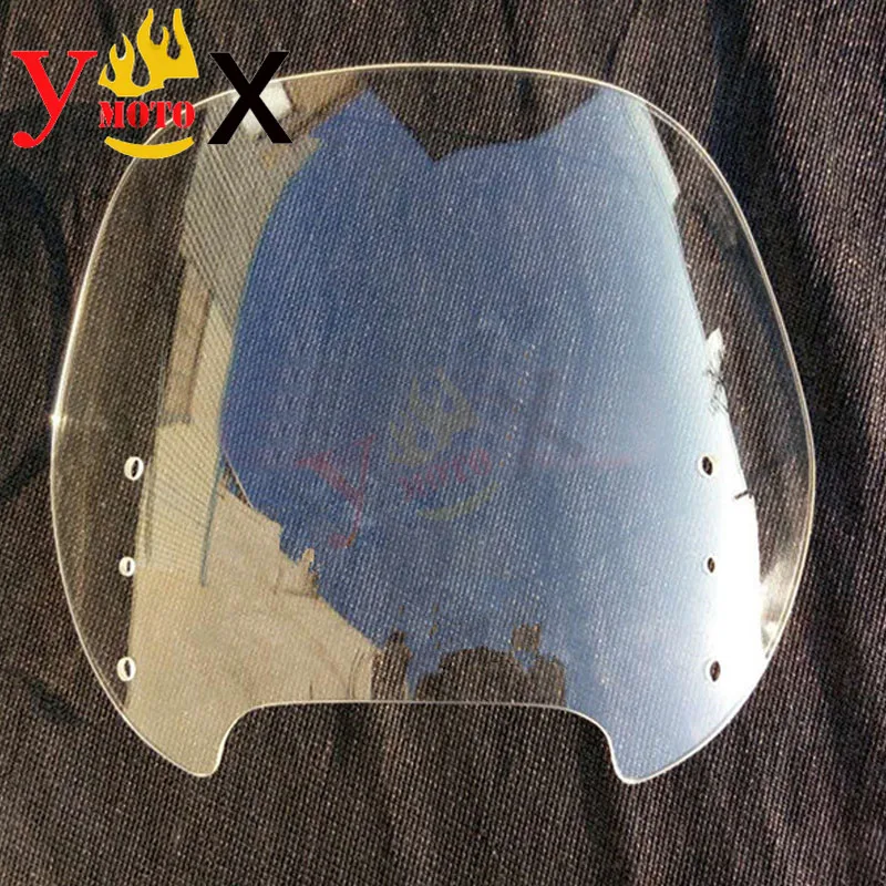 Touring Motorcycle ABS Clear Windshield Windscreen Deflector Front Wind Glass Airflow For BMW R1100RT R1150RT Standard Height