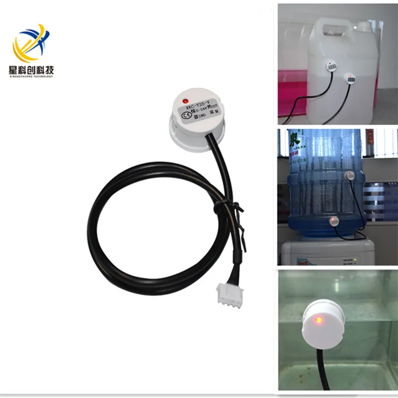 50ซม.Xkc-y25-v Non-Contact ระดับของเหลว Inductive Switch NPN Controller ตรวจจับของเหลวลอย Sensor