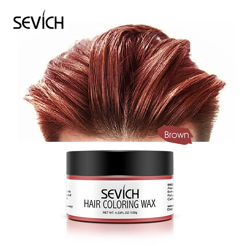 Sevich hair color wax hair dye permanent hair colors cream unisex strong hold grandma grey disposable pastel dynamic hairstyles