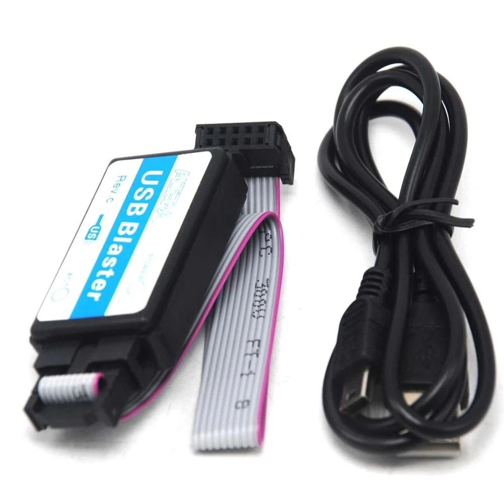 2pcs USB Blaster ByteBlaster II CPLD FPGA Download Cable JTAG Chain Debugger