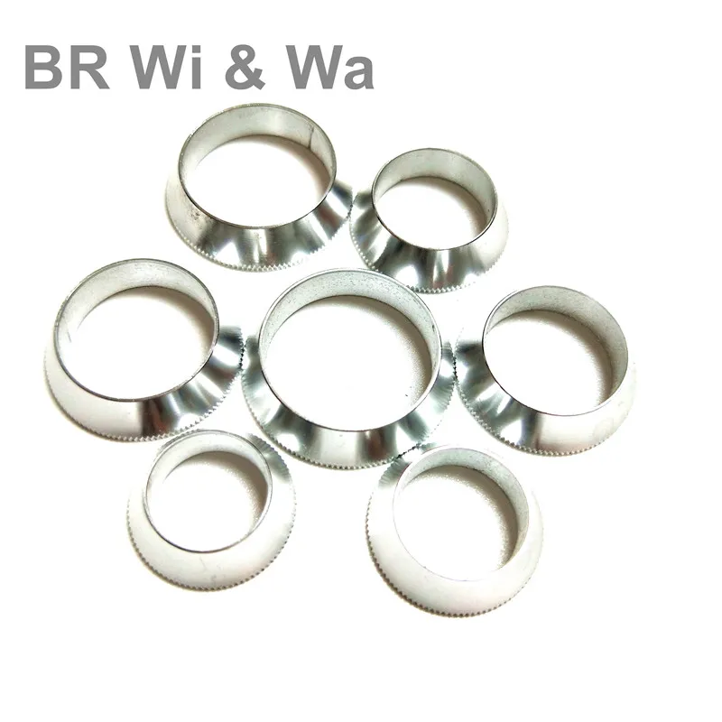 Br Wi & Wa Hengel Trim Ring Kronkelende Controleren Component Diy Rod Building Accessoire Mix Grootte Mix Kleur