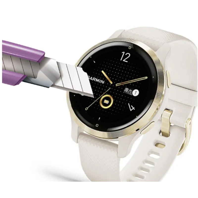 BEHUA 3D zakrzywiona krawędź folia przezroczysta pełna osłona ekranu dowód folie ochronne dla Garmin Venu 2 2S / 2 Plus akcesoria do inteligentnego zegarka