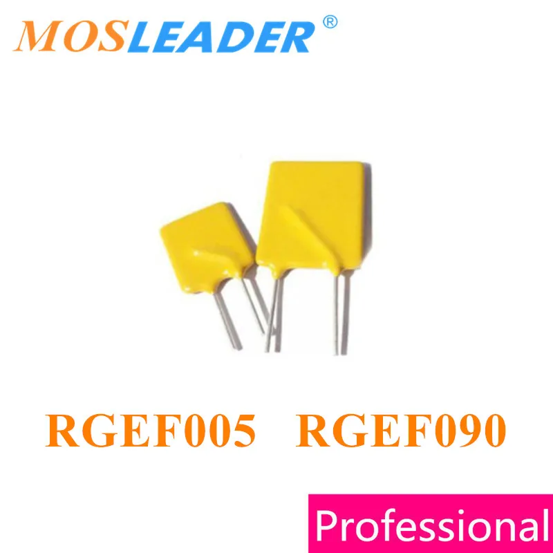 Mosleader 1000PCS RGEF005 RGEF090 GF005 GF090 16V 0.05A 0.9A JK16-005 JK16-090 DIP PPTC Chinese fuses