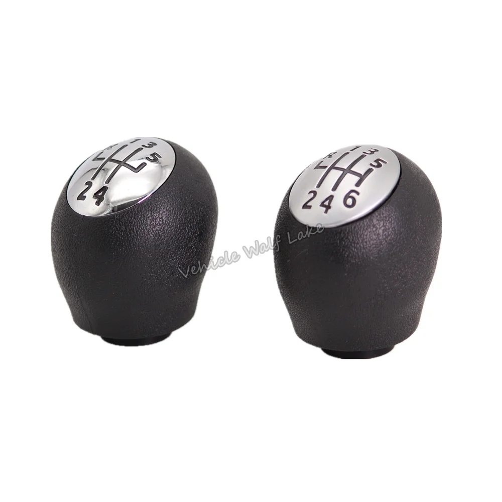 Gear Knob For Renault MEGANE SCENIC LAGUNA ESPACE MASTER VAUXHAL OPEL MOVANO VIVARO Car 5 / 6 Speed Gear Stick Shift Knob Black