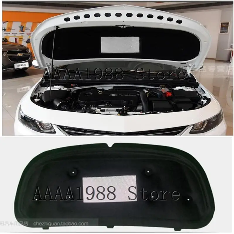 2015 2016 2017 2018 dla Chevrolet Malibu ciepła izolacja akustyczna bawełna przednia maska silnik zapora ogniowa mata osłona na Pad poziom hałasu Deadener
