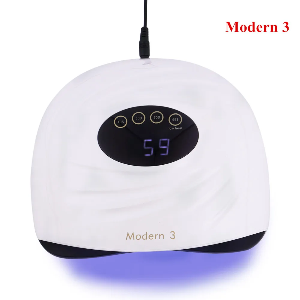 

UV LED Lamp for Nails Manicure Fast Curing Gel Polish Nail Dryer 10s/30s/60s/99s Timing Mode with LCD Display Nail Art Tools