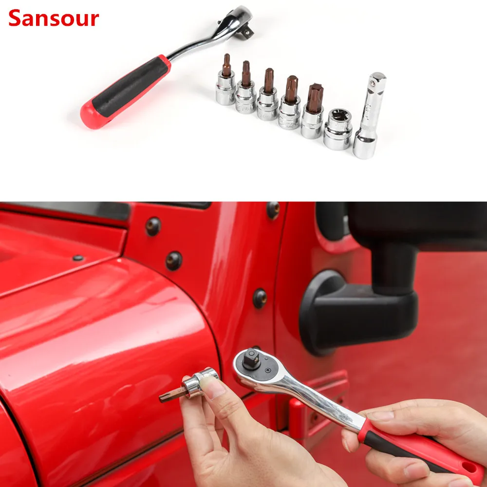 Sansour Wholesale Bulk Price Retail Repair Special Disassembly Tool Wrench Screwdriver For Jeep Wrangler JK 2007-2018