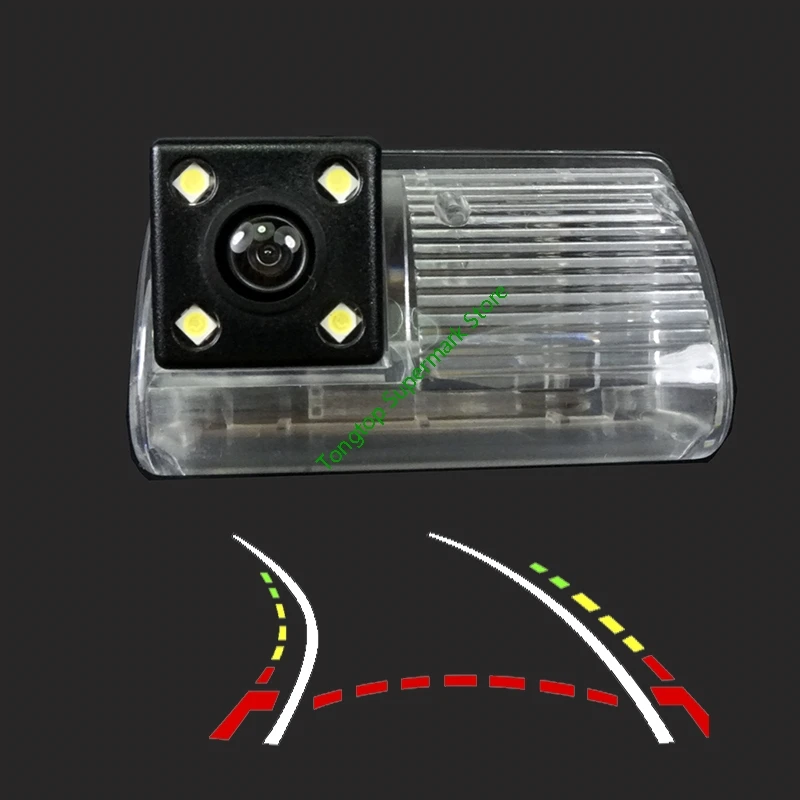 CCD 600Line Intelligent Dynamic Trajectory Tracks Rear View Camera For TOYOTA Avensis Corolla Sedan 2003~2016