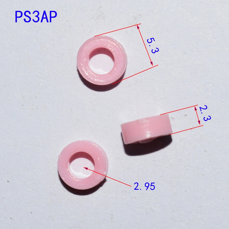 100pcs plastic Bushing axle sleeve rc car robot ship four  six axis aircraft diy toys parts model accessories baby toy for child