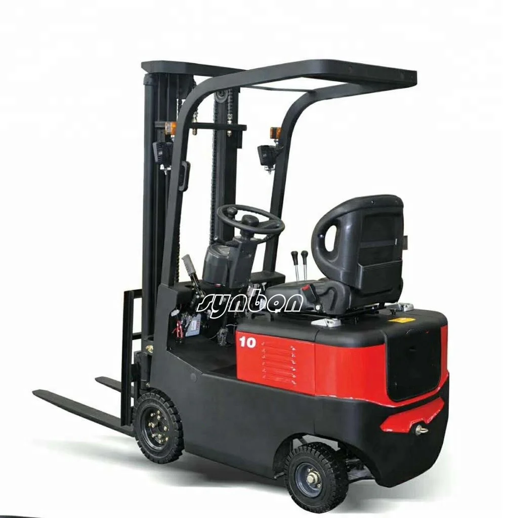 Vendita calda carrello elevatore elettrico a quattro ruote 1ton SYNBON Machine