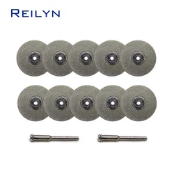 10pcs/pack Diamond Saw Blades shank 3mm 20/25/30/35/40/50mm Saw Bits  small Diamond cutting blades