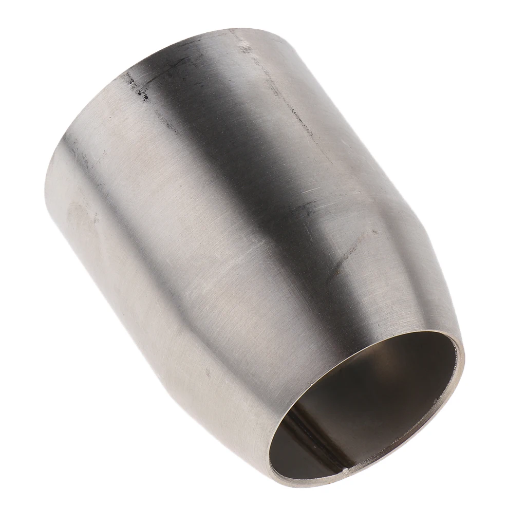 2.0 to 1.5 inch / 51mm to 38 mm Motorcycle Exhaust Pipe Adapter Reducer Connector Joining Sleeve for Suzuki Exhaust Reducer Pipe