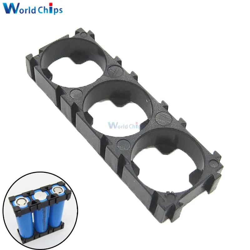 2pcs 2 3 15 18 20 Cell 18650 Battery Case Holder Lithium Bracket ABS 1x2 1x3 3x5 3x6 4x5 18650 Holder for Battery Pack Charging