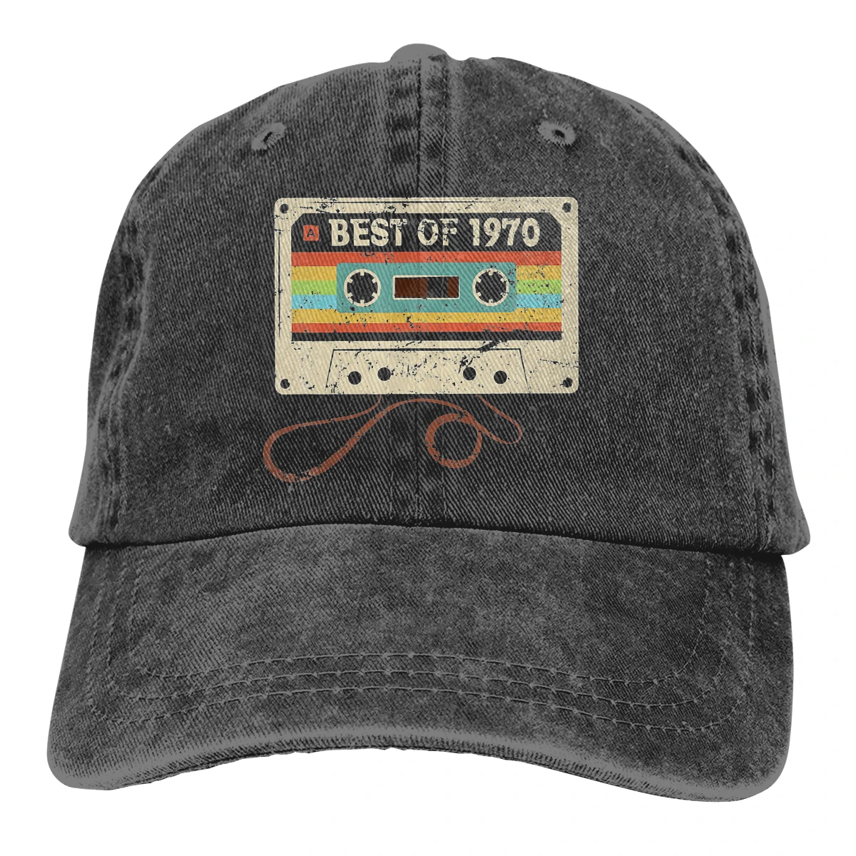 

Best Of 1970 Vintage 50th Birthday Baseball Cap Men 50 Years Old Born in 1971 Caps colors Women Summer Snapback Caps