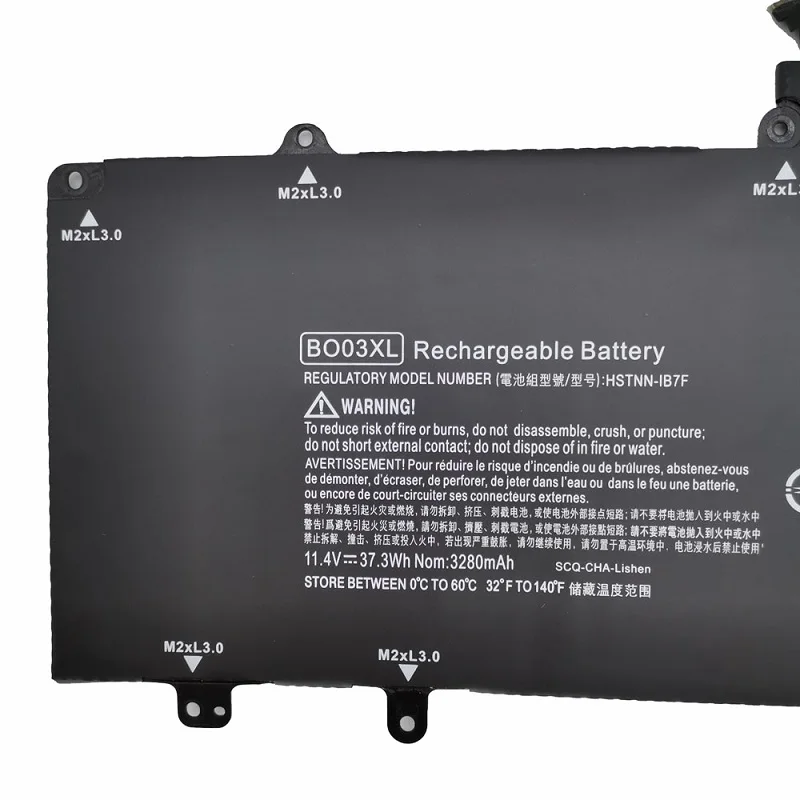Imagem -02 - Supstone Bo03xl Bateria para hp Chromebook 14 g3 X002tu X003nf X005tu X013dx X017na X022ds X094nf X015w Z050sa Tpn-q137 Ib6p Ib7f