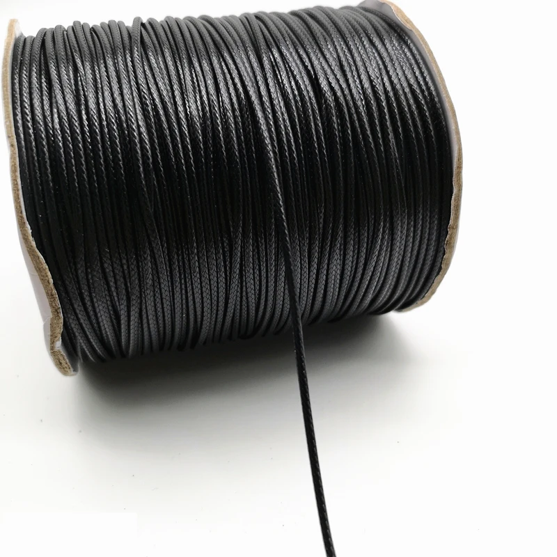 5 yards 1.5mm Waxed Thread For DIY Jewelry Making  String Rope  Leather Sewing Hand Wax Stitching  Arts Crafts
