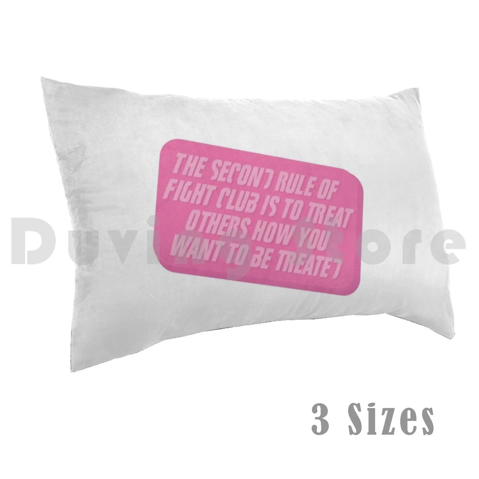 Second Rule Of Fight Club Pillow case Fight Club Soap Second Rule Treat Others Want Treated