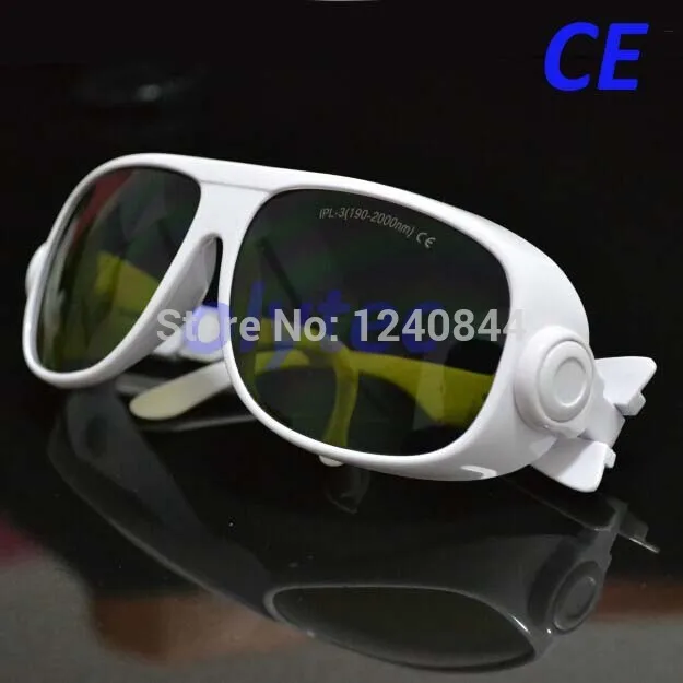 IPL-3 IPL Safety Glasses For 190-2000nm O.D 4+ VLT 28% For E-light and IPL Therapy devices