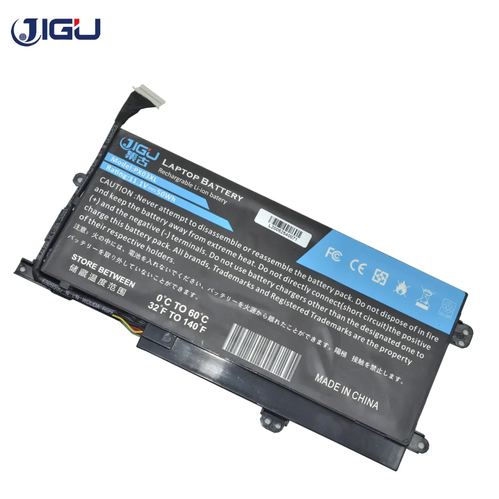 JIGU New Laptop Battery 11.1V HSTNN-LB4P TPN-C111  For HP For Envy 14-k033tu Envy 14-k029tx Envy 14-K100 For ENVY TOUCHSMART M6