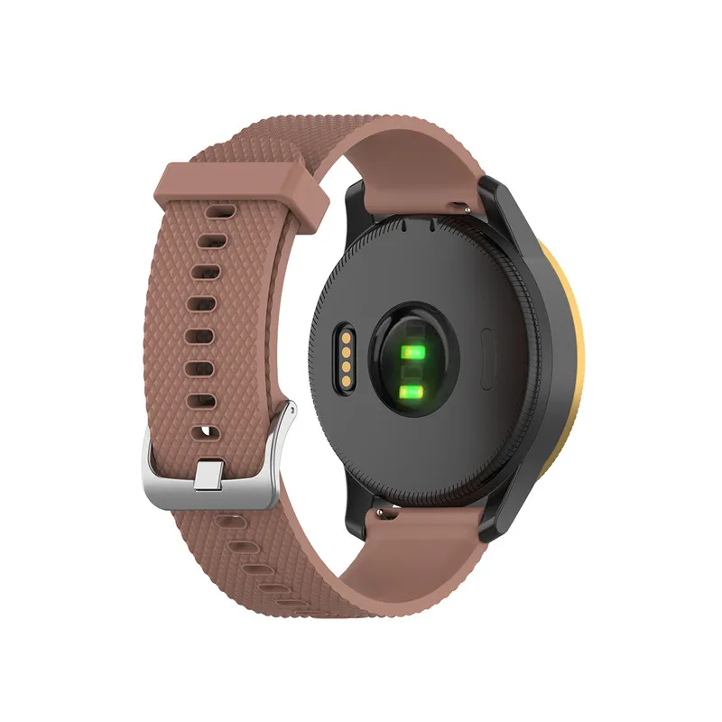 ل Venu2 سوار سوار ساعة ذكية ل Garmin Venu SQ/2S/2/Vivoactive 4s 4 3 سوار معصم من السيليكون استبدال حزام اكسسوارات