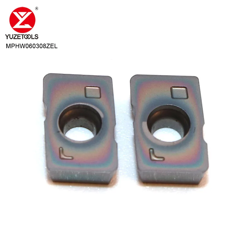 10PCS CNC Tool Carbide Square Shoulder Milling Insert MPHW060308 Fast forward to milling insert for stainless steel machining