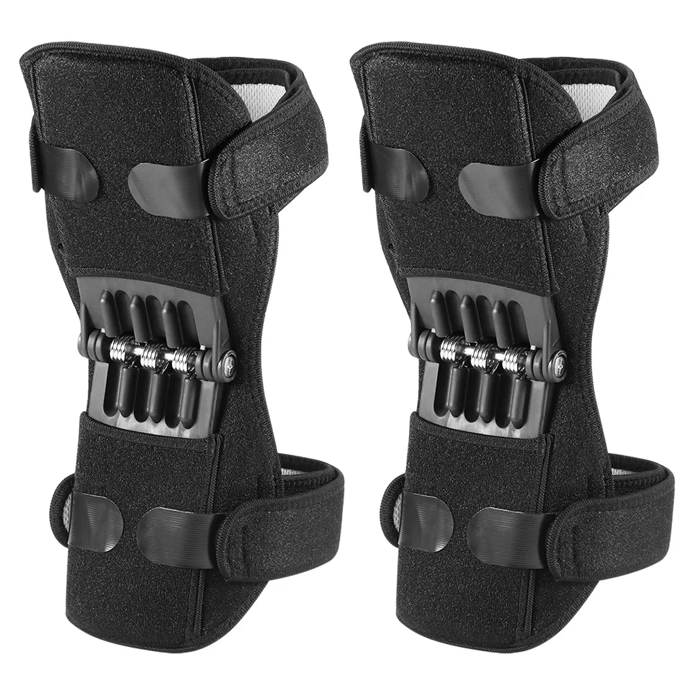 rodilleras para dolo de articulación transpirables antideslizantes de elevación de energía rodilleras de fuerte rebote de resorte fuerza rodillera